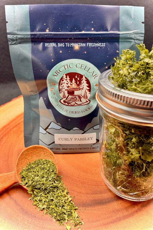 Freeze-Dried Curly Parsley