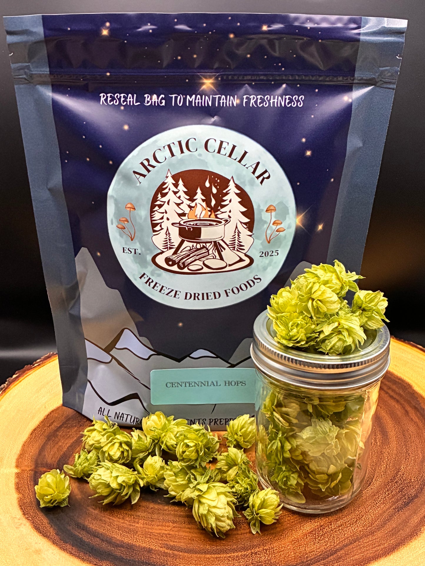 Freeze-Dried Centennial Hops