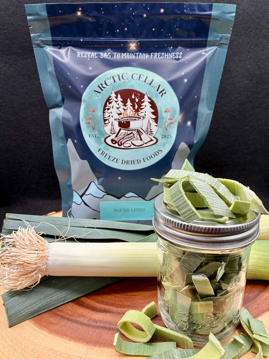 Freeze-Dried Sliced Leeks