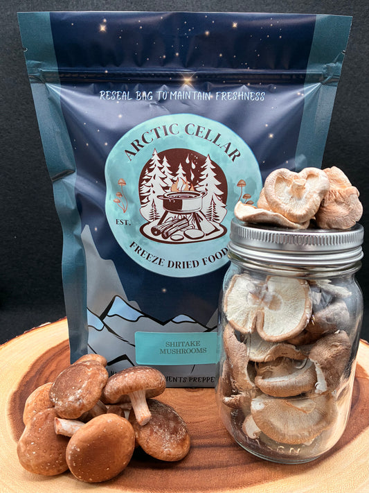 Freeze-Dried Shiitake Mushrooms